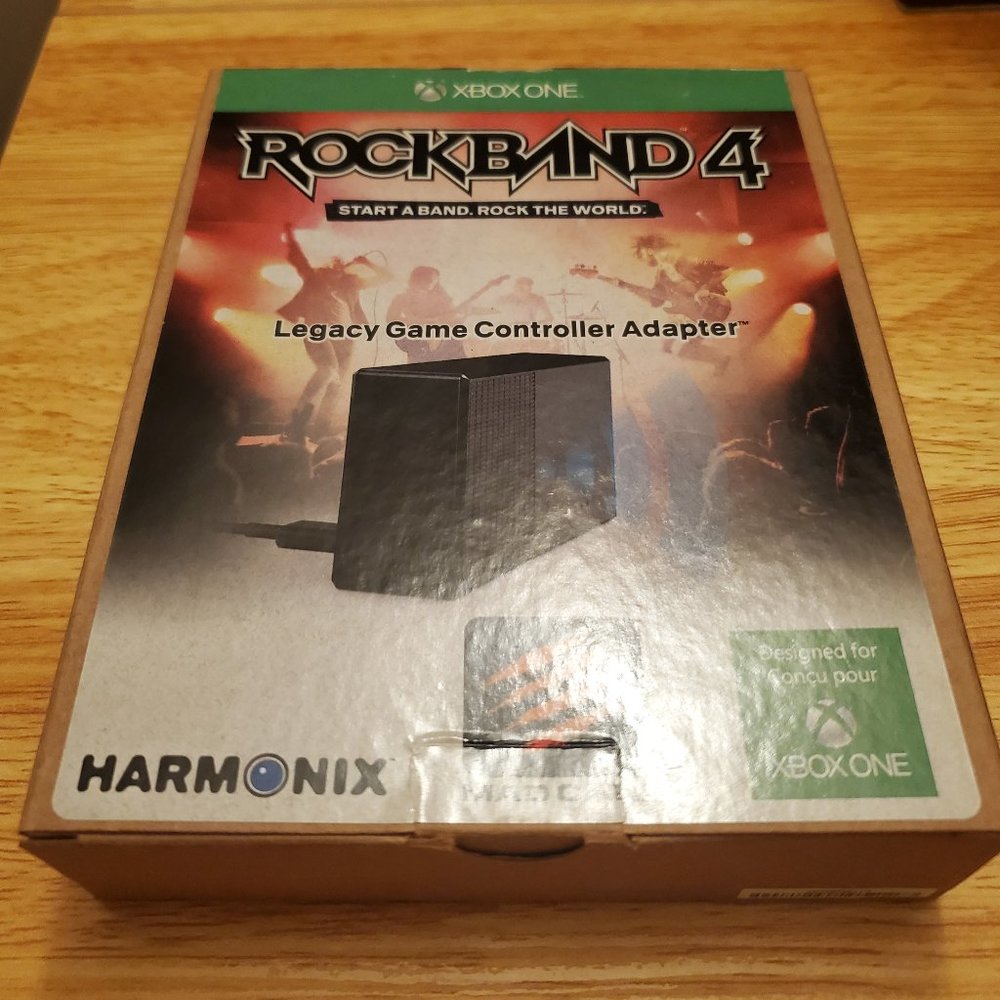 BRAND NEW Rock Band 4 and Rock Band Legacy Adapter for Xbox One (CIB)